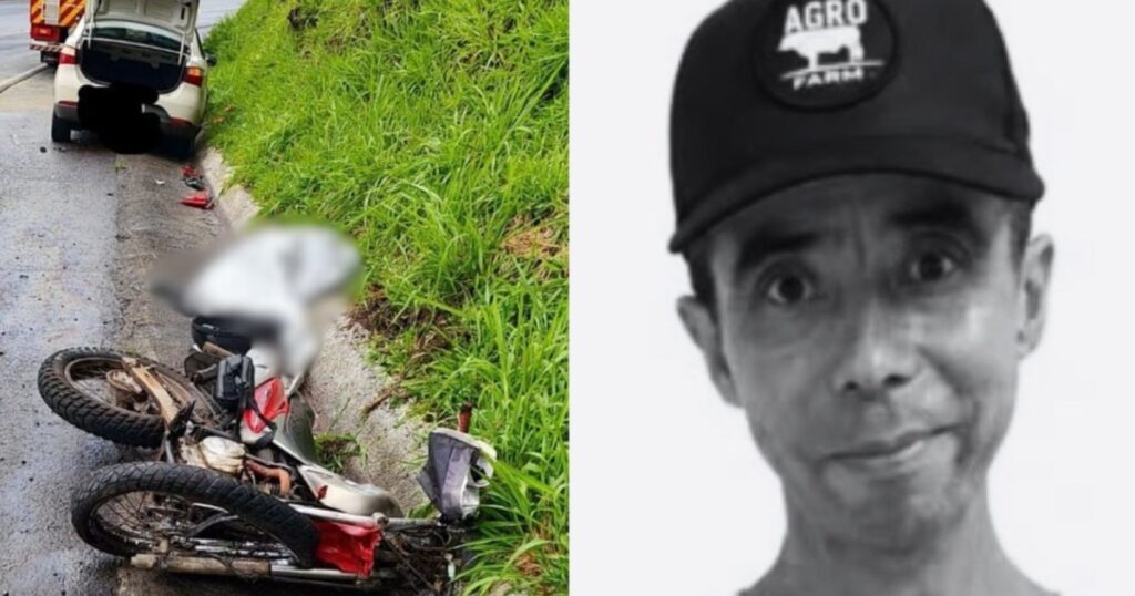 Carro roda na pista, bate em caminhão, mata passageiro e deixa motorista e adolescente feridos em SC